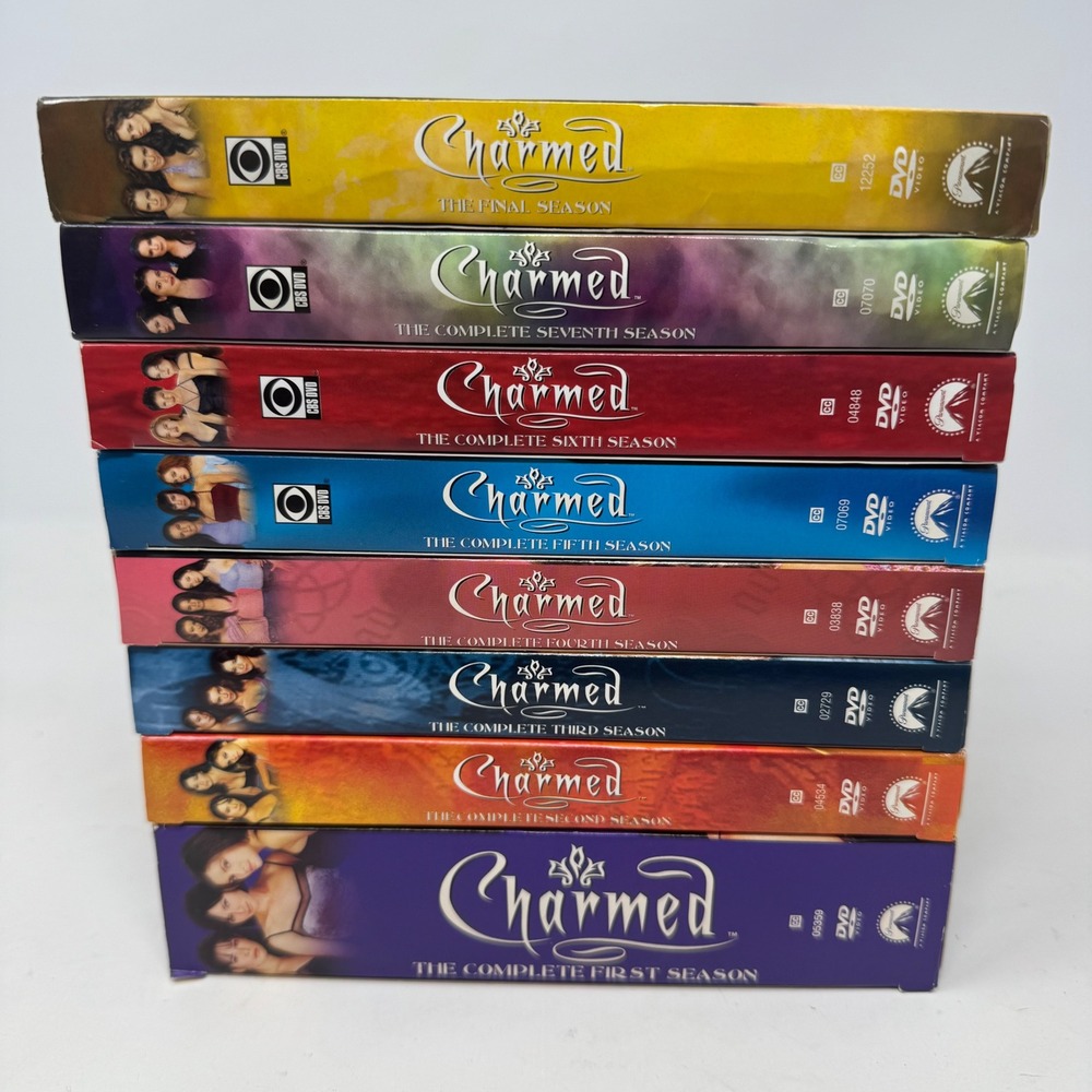 Charmed The Complete Series Seasons 1-8 DVD Boxes Only!! No Discs Included